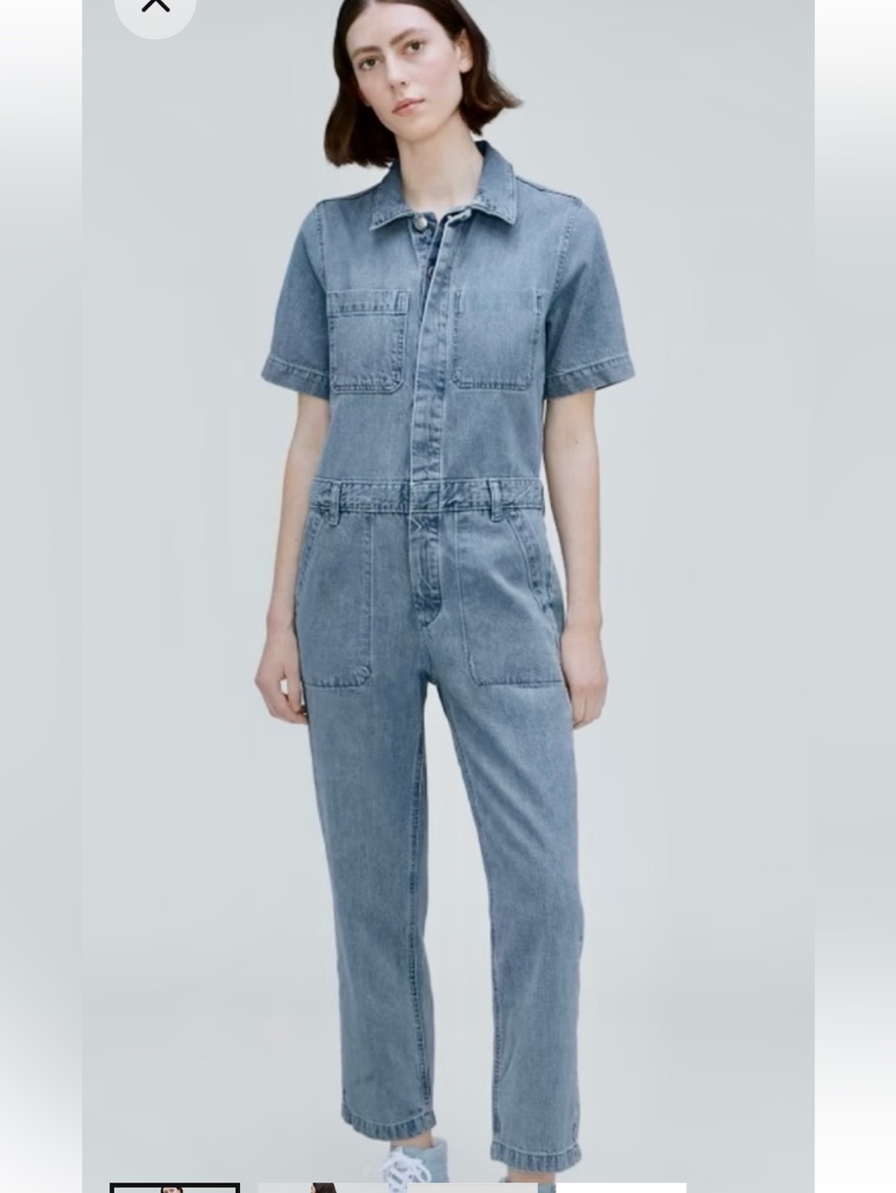 Everlane Denim Jumpsuit Size 2.